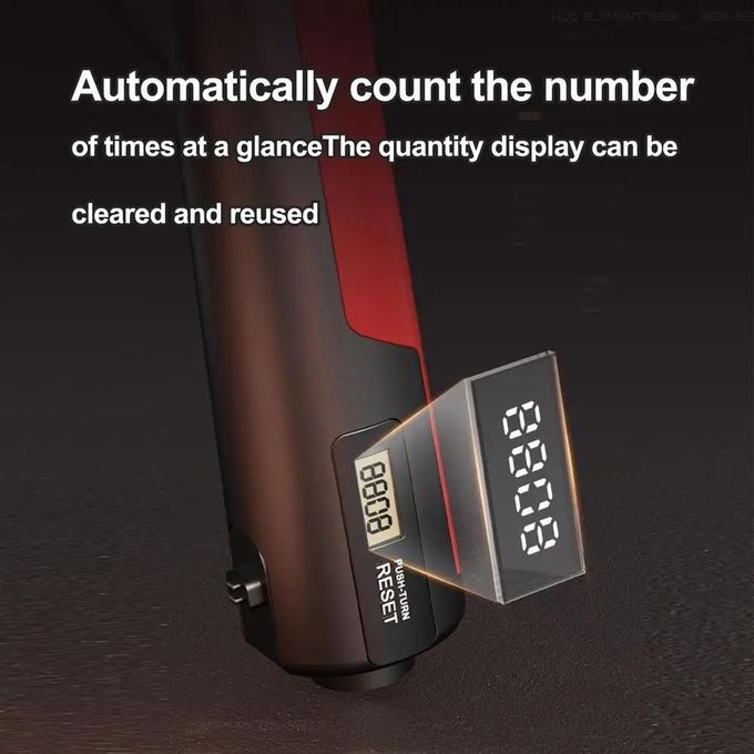 KipFit Adjustable 5-100KG Hand Grip Strengthener with Counter (RED) - Image 2